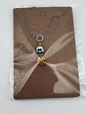 Day of the Dead Crystal Skul Pendant Necklace Hook Closure New Arrival Halloween