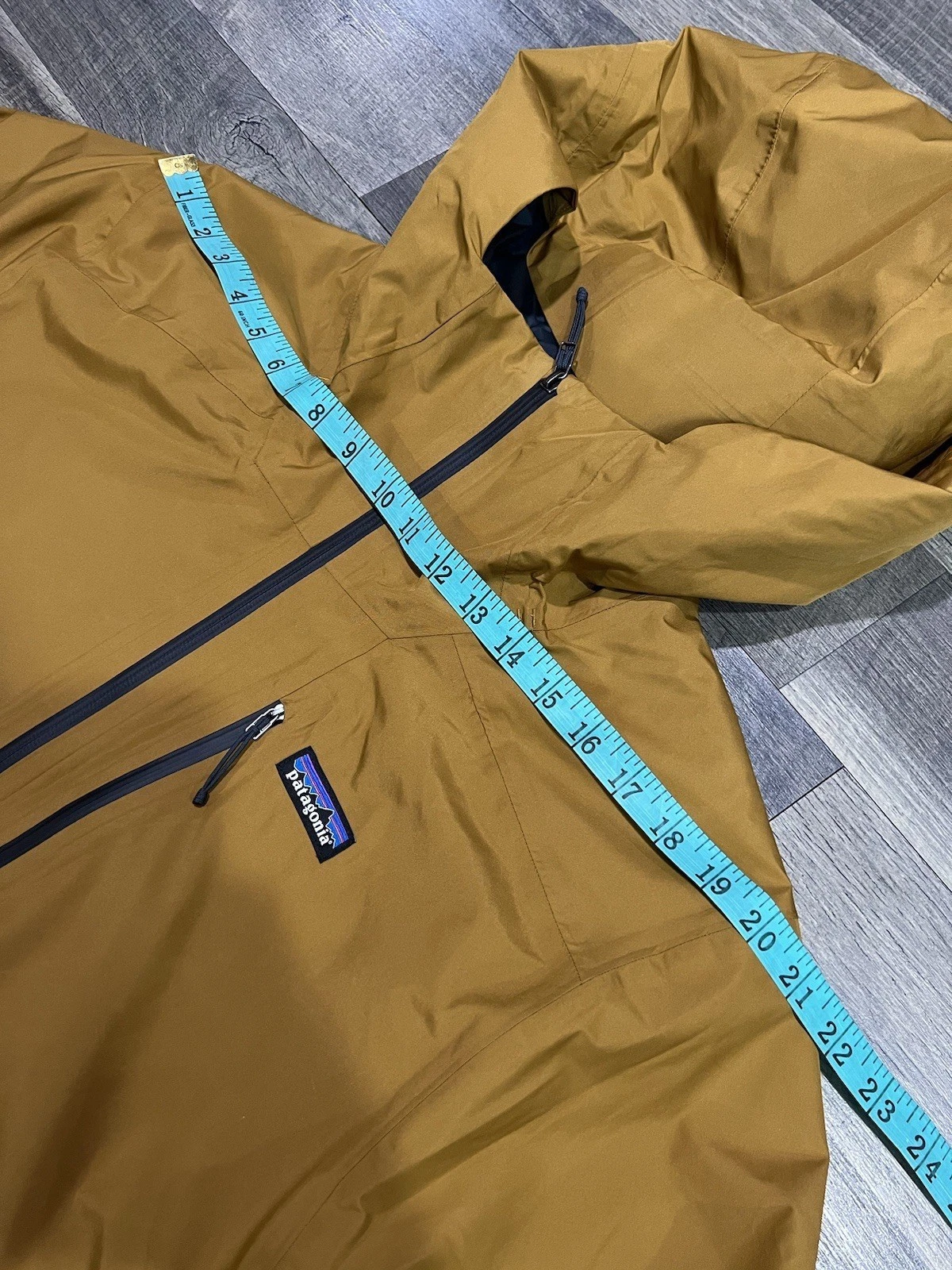 Patagonia Mens Powder Town XL H2No Raptor Brown Insulated Powder Town Ski Jacket - product detail image 11