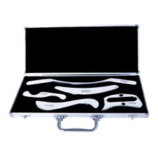 Stainless Steel Gua Sha Scraping Massage Tool Set IASTM Tools Great Soft Tiss...