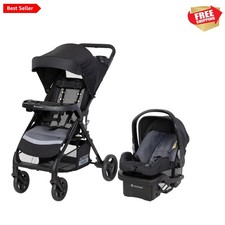 Travel Spectrum: Passport Seasons Stroller with EZ-Lift Car Seat - Journey Black
