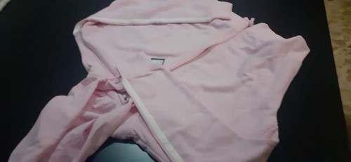Felpa Adidas Donna Zip Con Cappuccio Rosa - Foto 2 di 3