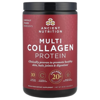 Ancient Nutrition, Multi Collagen Protein, Multi-Kollagen-Protein, 454,5 g