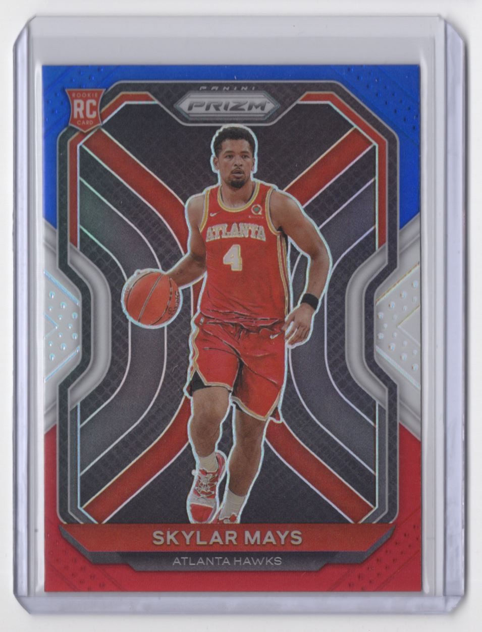 2020-21 Panini Prizm Red White Blue Skylar Mays RC #255 Atlanta Hawks
