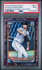 2024 BOWMAN DRAFT #BDC7 ETHAN SCHIEFELBEIN 187/199 PSA 9