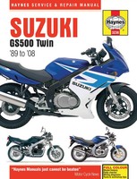 Suzuki GS500 Twin (89 - 08) Haynes Repair Manual | Haynes Publishing | Buch