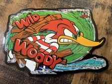 Wild Woody Woodpecker SUPER GLOSSY Walter Lantz Licensed STICKER From 2000
