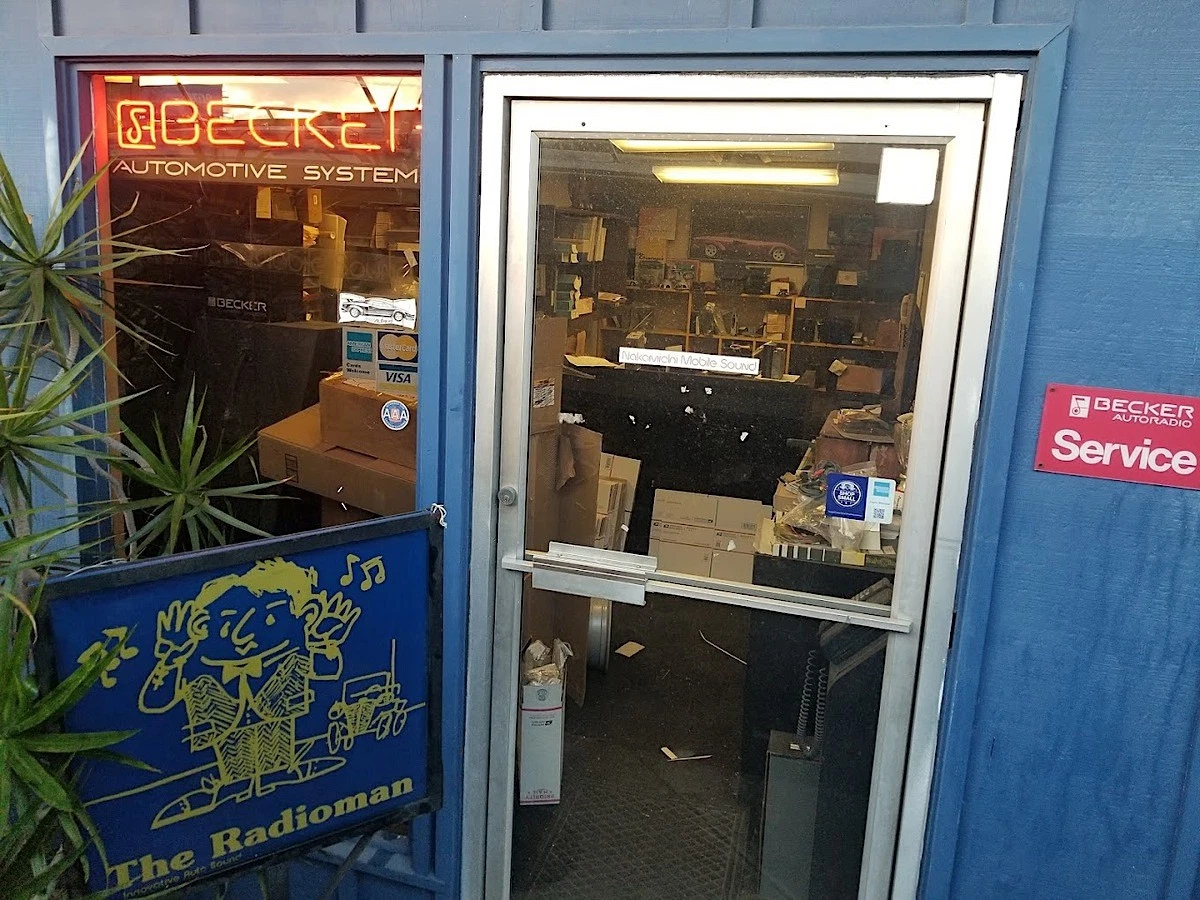 Radioman's storefront
