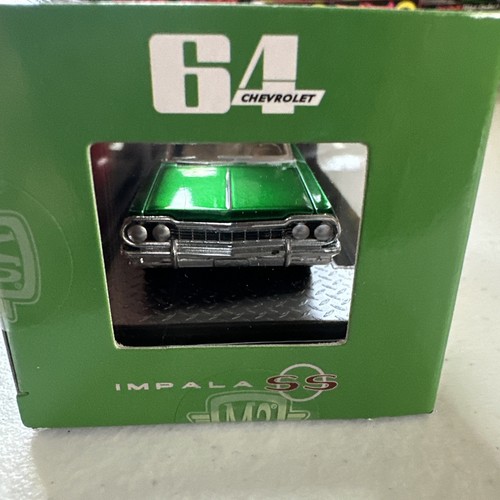 M2 Machines 1:64 1964 Chevrolet Impala grün - Bild 3 von 5