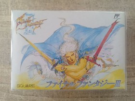 FC Final Fantasy III Very Good Condition Family Computer