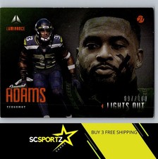 2021 Panini Luminance #LO-15 Jamal Adams Lights Out Orange /100 S3