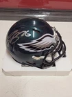 Saquon Barkley Signed Philadelphia Eagles Mini Helmet 5star COA