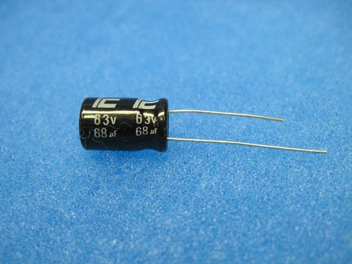 (100) ILLINOIS CAPACITOR Radial Electrolytic Capacitors: 68uF 63V (105ºC) - Picture 4 of 4