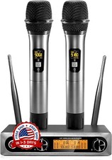 Microfonos Inalambricos Profesionales Professional Recargables Presentadores NEW