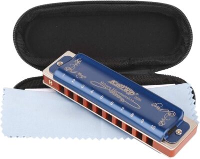 EASTTOP T008K 10Hole Harmonica Diatonic Blues Professional Harmonica Gift New