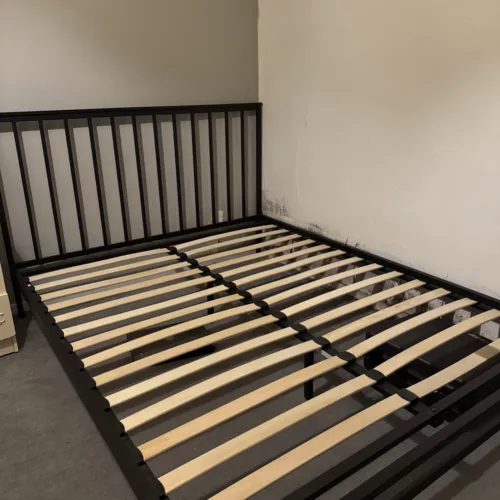 bed frame king size no mattress only bed 