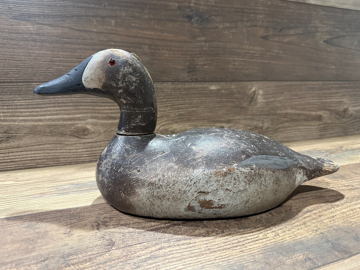 Antique Vintage Wood Duck Decoy **MASON** Canvasback Hen
