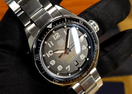 TAG Heuer 42 mm Autavia Chronometer FULL SET WBE5114.EB0173 Stahlband - Bild 4 von 12