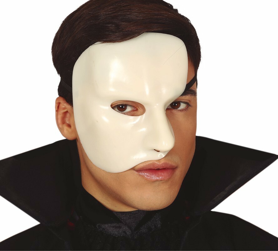 Fantasma de la Ópera Estilo Teatro Cosplay Máscara Disfraz Halloween Masquerade