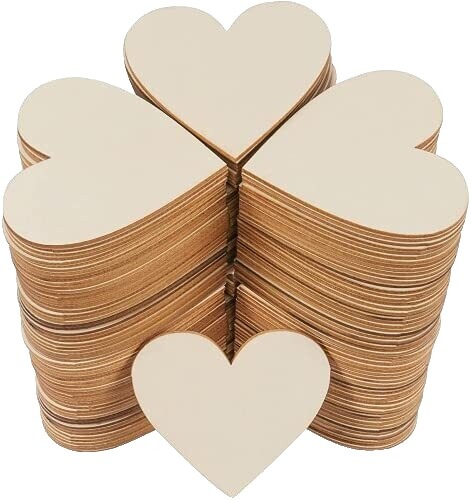 Wooden Love Sign Valentine's Day Decorations Wedding Table