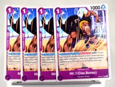 OP05-075 Mr.1 (Daz.Bonez) (C) Awakening of the New Era One Piece CCG x4 Playset