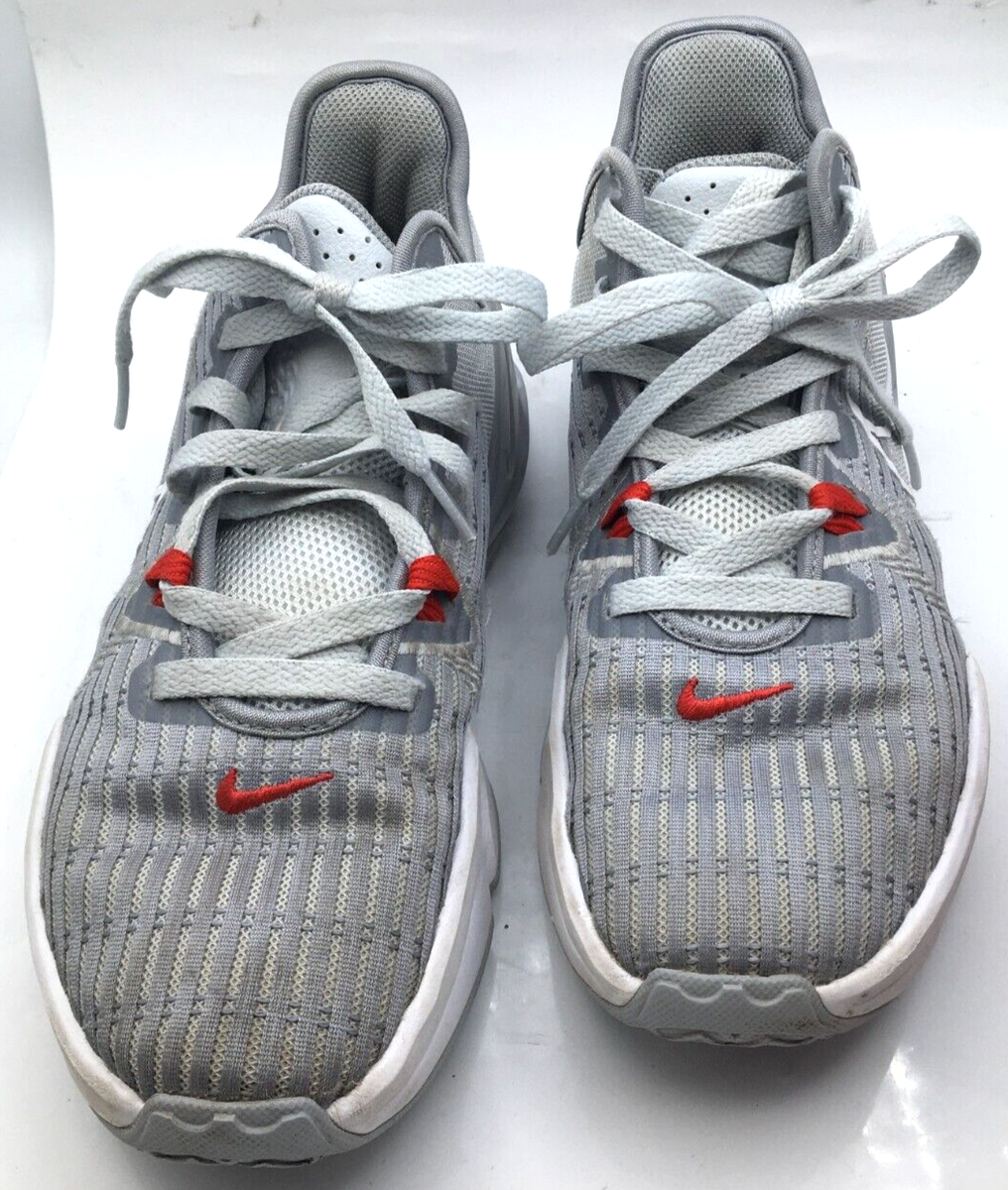 シューズ(男性用) NIKE LEBRON WITNESS 6 EP 'PURE PLATINUM Nike Lebron James Witness VI Pure Platinum Size 8 CZ4052-003 Free