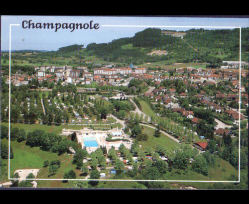 CHAMPAGNOLE (39) PISCINE , CAMPING & VILLAS en vue aérienne - Bild 1 von 1