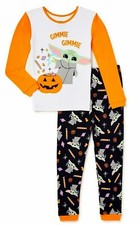 Baby Yoda Pajamas Set Halloween Grogu Girl Boy 4 6 8 10 Mandalorian Star Wars