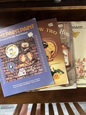 Vintage Decorative Painting Instruction Book: set of 4