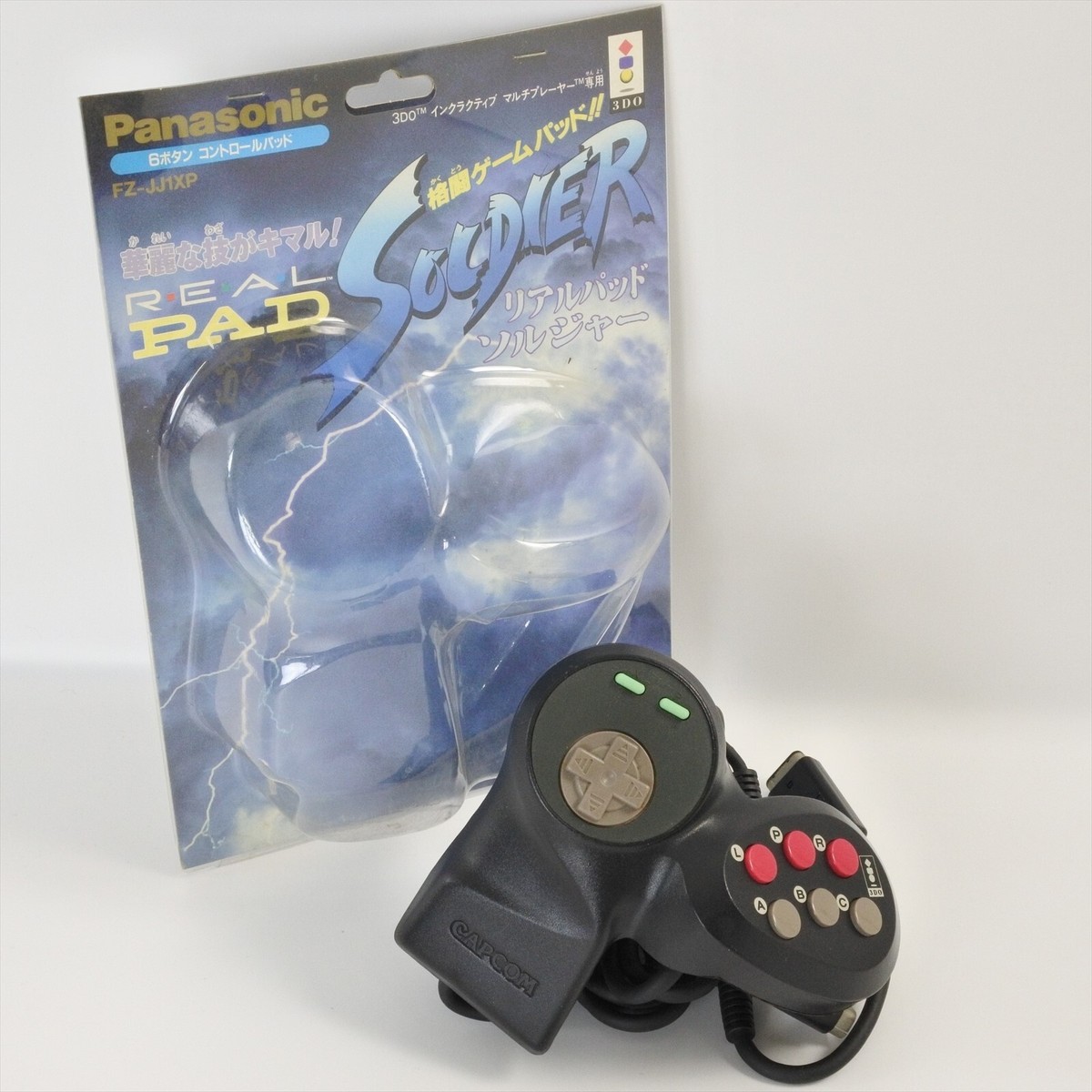 CAPCOM REAL PAD SOLDIER Controller Boxed FZ-JJ1XP Control Pad For