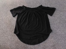 Loft top XS black womens pullover stretch knit classic classic