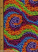 Color Quake 2 Quilt Quilting Fabric By Half Yard 5495-205 Geometric Multicolor Color Quake 2 Quilt Quilting Fabric By Half Yard 5495-205 Geometric Multicolor