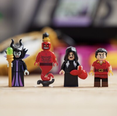 LEGO Disney Villain Icons for Disney 100th Anniversary 43227 In