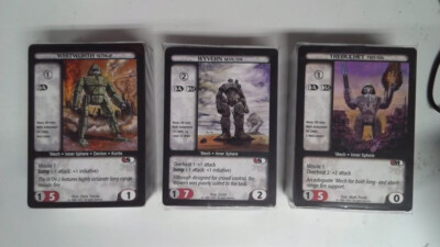 Battletech CCG/TCG Limited Complete Set 1997 Wizards of the Coast
