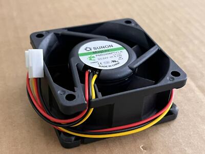 1X Cooling Fan 3-wire   PMD2406PTV1-A U.F.GN DC24V 4.3W 6025
