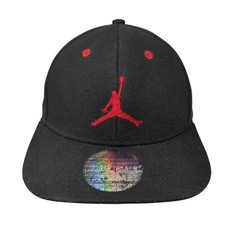Jordan Jumpman Snapback Hat Black Youth One Size Embroidered Logo