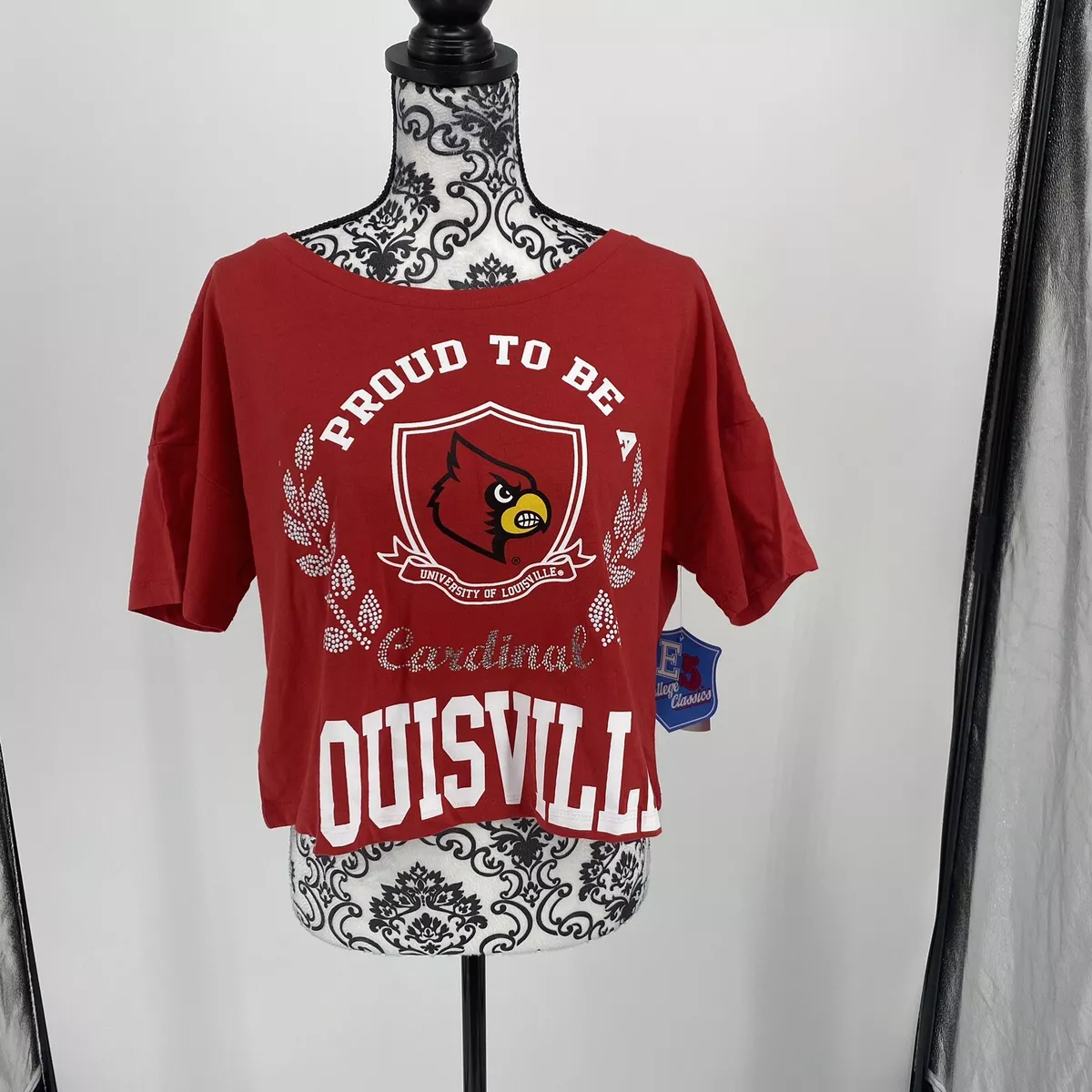 Louisville Cardinals Football Crop Tops