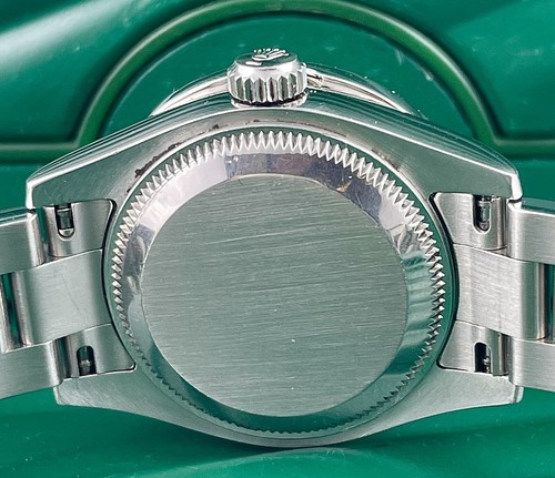 Rolex Oyster Perpetual Ladies 26mm White Pearl 2ct Genuine Diamonds 176200 - Picture 7 of 8