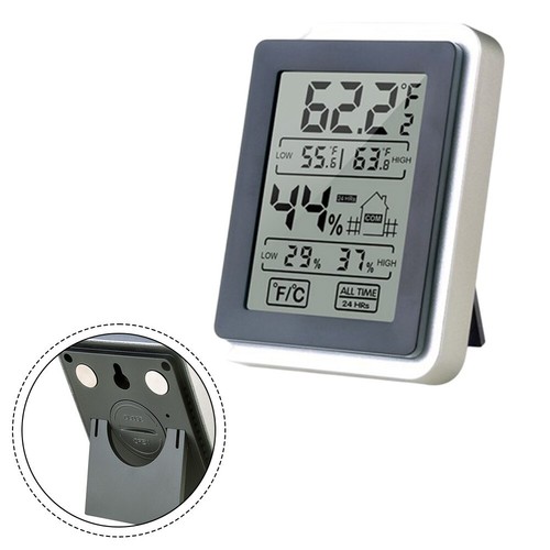 Temperature and Humidity Meter with Touch Screen Display for Easy Reading - Picture 3 of 10