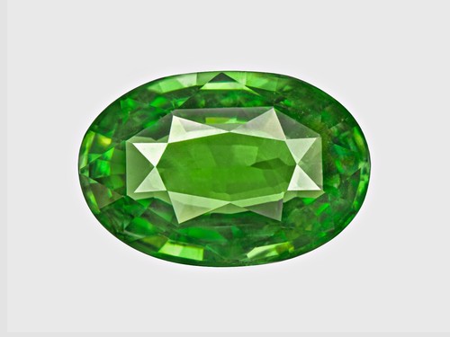 GRS Certified TSAVORITE GARNET 3.13 Ct. Natural Untreated EYE-CLEAN Spring Green - Picture 3 of 7