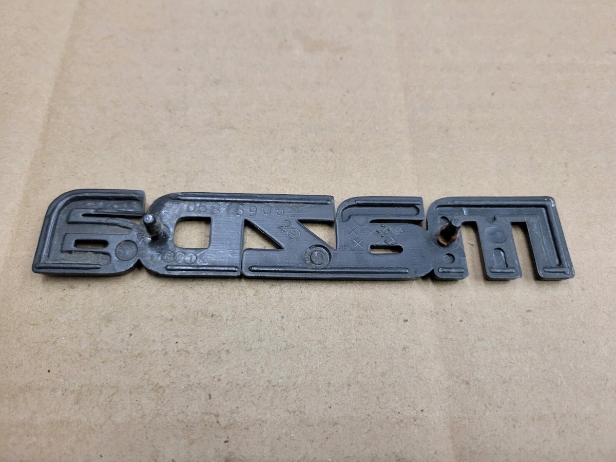 1990年代 旧ロゴ / since 1963 / ヴィンテージ Mazda OEM 1986-1989 GLC Wagon Chrome Emblem Badge Logo Nameplate
