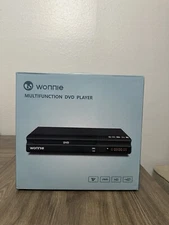 Wonnie DVD Player MD1061, 1080p HD, USB Input, Multi-Format Support”