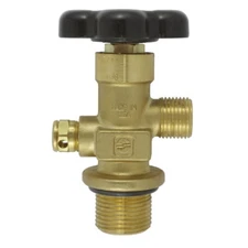SHERWOOD GV SERIES VALVE for ALUMINUM 5-50# CO2 TANKS - CGA320-1.125"UNF-3000PSI