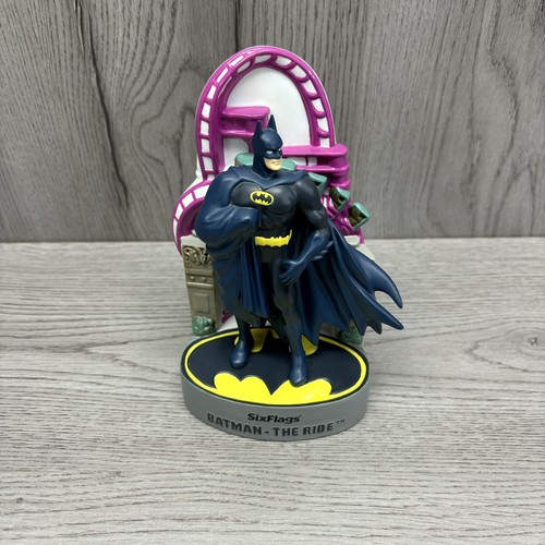 Vintage 2002 Goebel Porcelain Batman The Ride Rollercoaster Six flags NY Rare