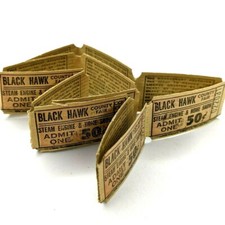 c1960s Black Hawk County Iowa Fair Tickets Steam Engine Home Show Toledo LOT 2P on The Hot Collector