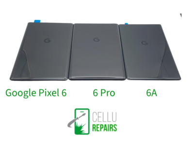 Back Glass Replacement Google Pixel 6 / 6 Pro / 6A Back Battery Cover
