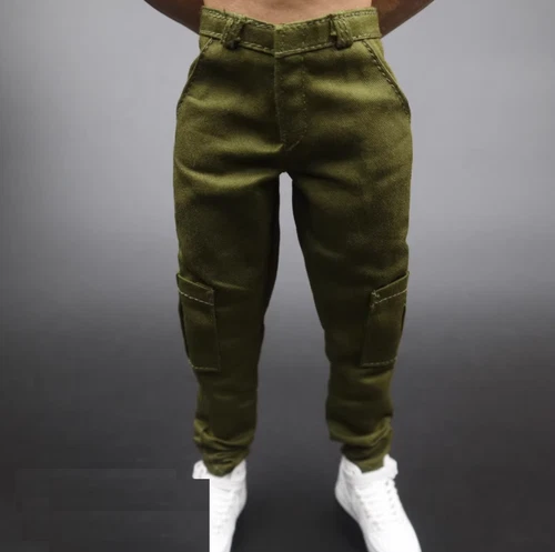 1/6 Male Cargo Pants Casual Trousers For 12" Hot Toys Worldbox TBL PH Figure - Picture 15 of 16