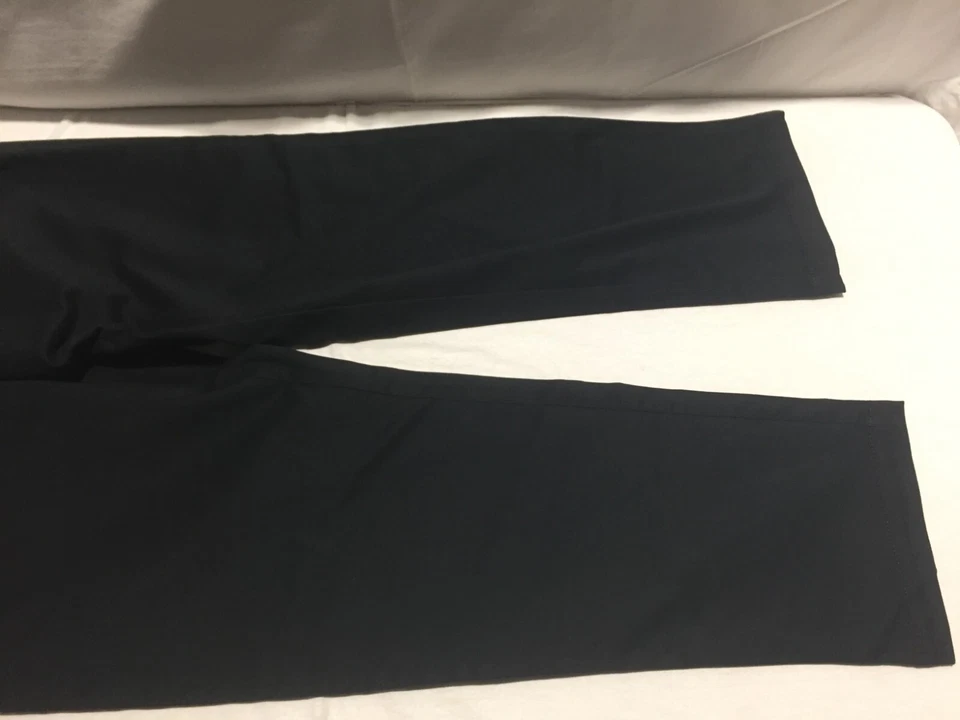 J376 HAGGAR Life Khaki Straight Fit Comfort Pants Black Mens Size 34x29 - Image 3 of 4