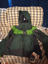 Obermeyer Charger Jacket Mens Ski Jacket, Gre...