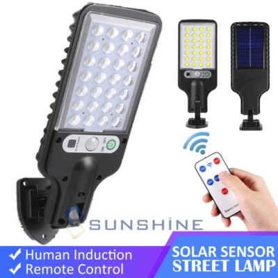 9999999900000LM Commercial Solar Street Lights Outdoor Dusk to Dawn Super Bright