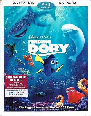 FINDING DORY - DISNEY ANIMATED CLASSIC - BLU-RAY/DVD - 3 DISC SET